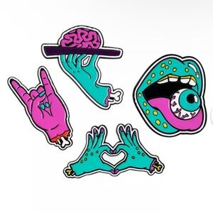 Zombie Enamel Pin Set